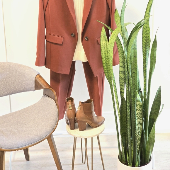 Leather Ankle Boots - Picture 7 of 8